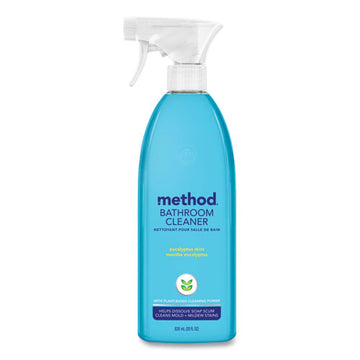 Method® Tub And Tile Bathroom, Eucalyptus Mint, 28 Oz Spray Bottle, 8-carton freeshipping - TVN Wholesale